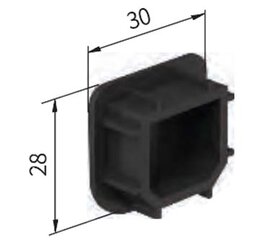 Концевая заглушка серии C30DM 