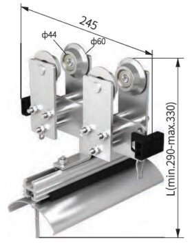 Промежуточная тележка W55MC-350<br />