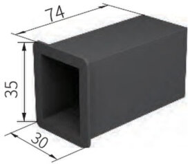 Крышка концевая H24