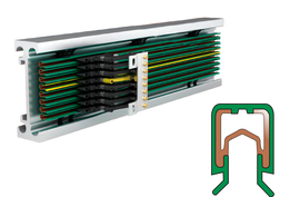 Изолированный контактный рельс M16 