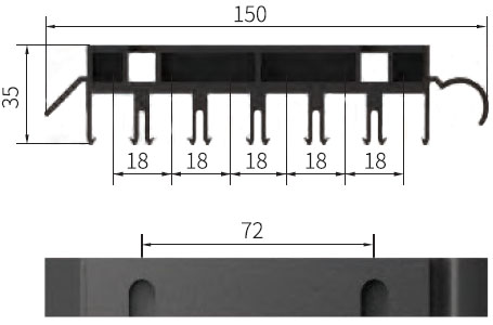 Защелкивающийся подвес M16ZJA6
