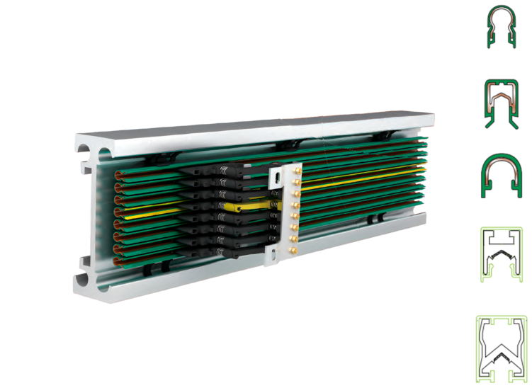 Троллейные шинопроводы Nante серии HFP52 35А-240А